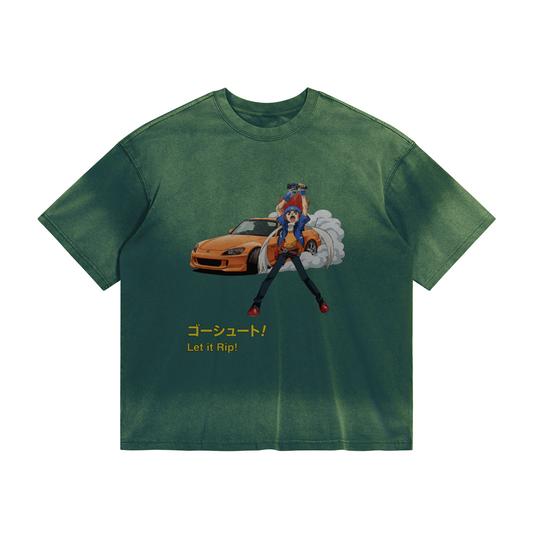 Let It Rip Tee - GREEN